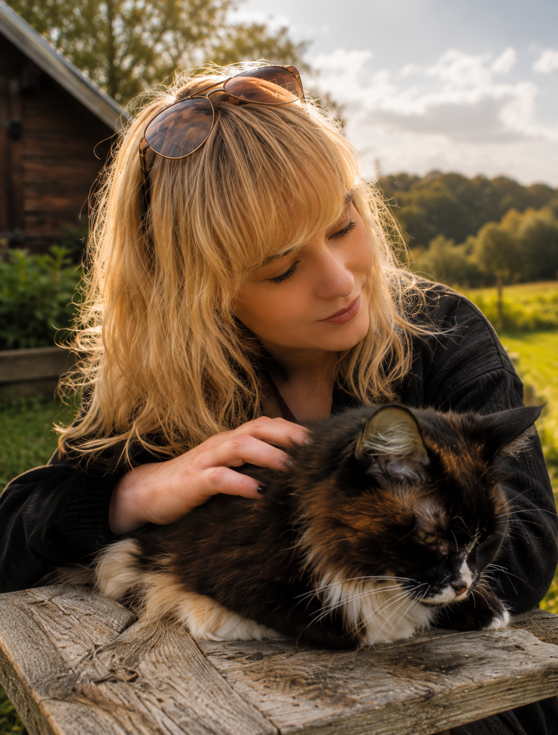 Me and cat